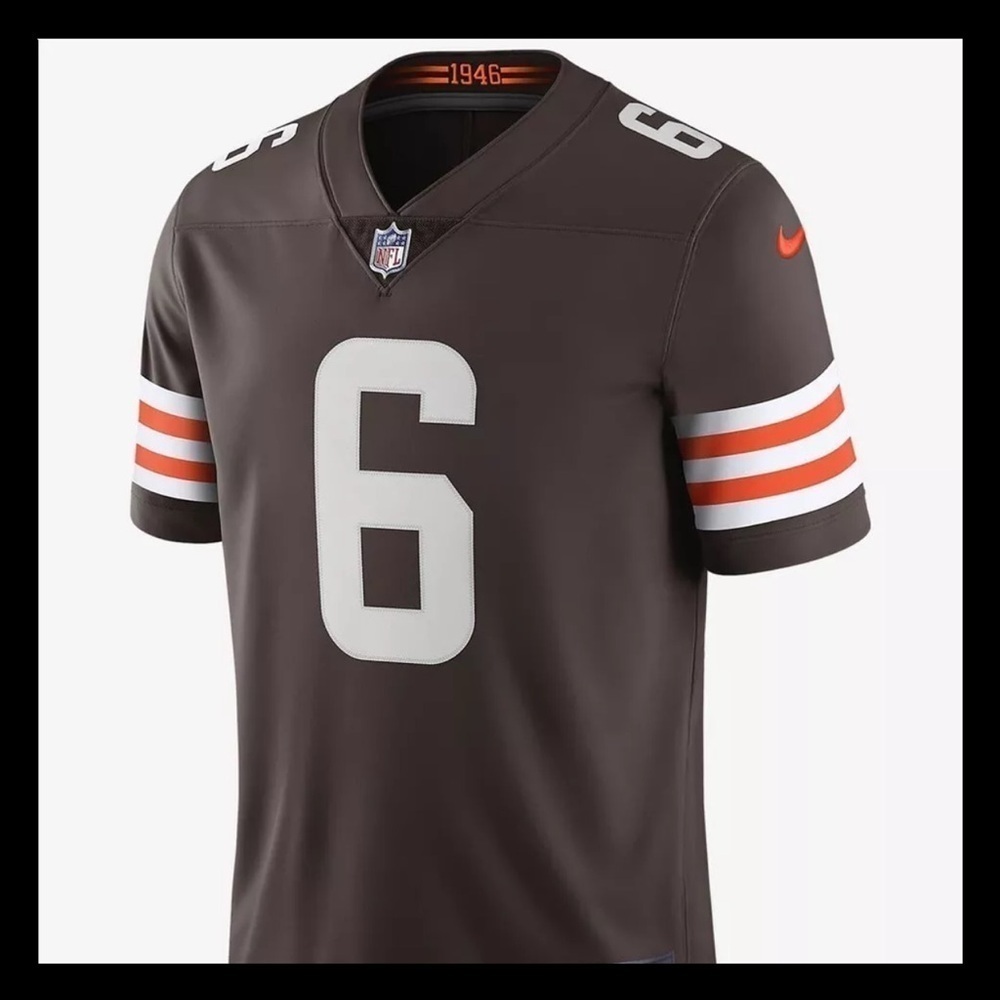 Cleveland Browns Baker Mayfield Nike Vapor Limited Player Jersey - NWT